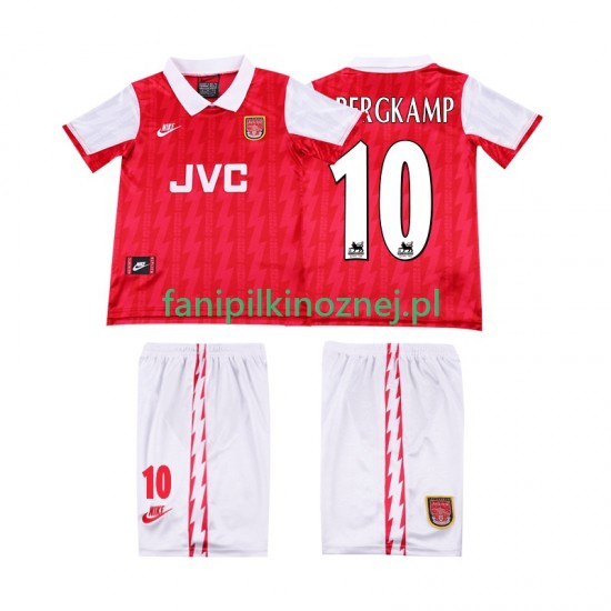 Koszulka Arsenal BERGKAMP 10 1996 Retro 1994 Domowa Krótkie Rękawy ,Dziecięca