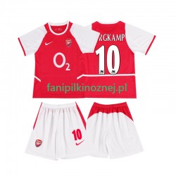 Koszulka Arsenal BERGKAMP 10 2003 Retro 2002 Domowa Krótkie Rękawy ,Dziecięca