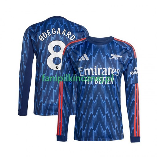 Koszulka Arsenal Martin Odegaard 8 2025-2026 Wyjazdowa Długie Rękawy ,Męska