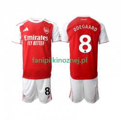 Koszulka Arsenal Martin Odegaard 8 2025-2026 Domowa Krótkie Rękawy ,Dziecięca