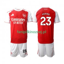 Koszulka Arsenal Merino 23 2025-2026 Domowa Krótkie Rękawy ,Dziecięca