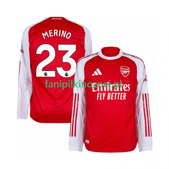 Koszulka Arsenal Merino 23 2025-2026 Domowa Długie Rękawy ,Męska