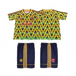 Koszulka Arsenal 1991 1993 Retro Wyjazdowa Krótkie Rękawy ,Dziecięca