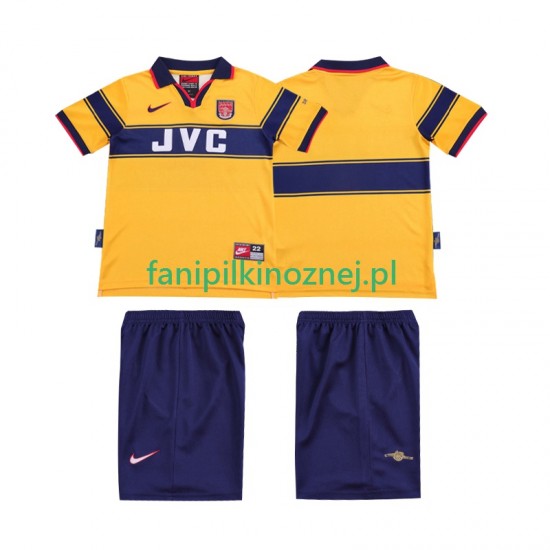 Koszulka Arsenal 1997 Retro 1999 Wyjazdowa Krótkie Rękawy ,Dziecięca