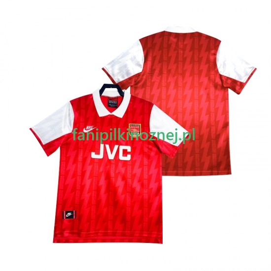 Koszulka Arsenal 1993 Retro 1994 Domowa Krótkie Rękawy ,Męska