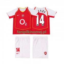 Koszulka Arsenal Thierry Henry 14 2005 Retro 2004 Domowa Krótkie Rękawy ,Dziecięca