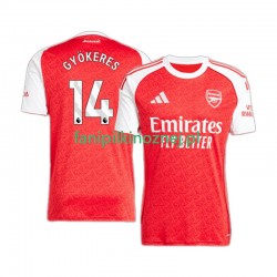 Koszulka Arsenal Viktor Gyokeres 14 2025-2026 Domowa Krótkie Rękawy ,Męska