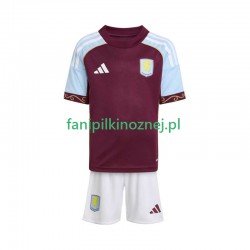 Koszulka Aston Villa 2025-2026 Domowa Krótkie Rękawy ,Dziecięca