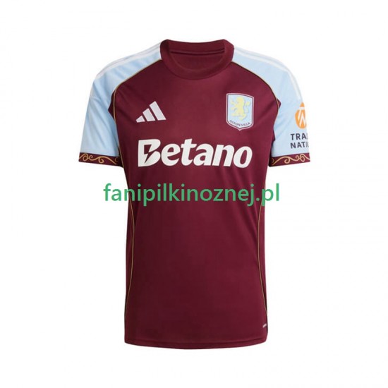 Koszulka Aston Villa 2025-2026 Domowa Krótkie Rękawy ,Męska