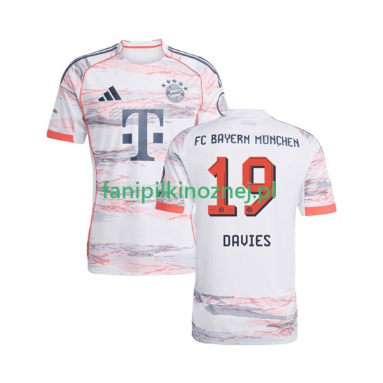 Koszulka Bayern Monachium Alphonso Davies 19 2025-2026 Wyjazdowa Krótkie Rękawy ,Męska