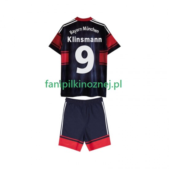 Koszulka Bayern Monachium Klinsmann 9 1997 Retro 1999 Domowa Krótkie Rękawy ,Dziecięca