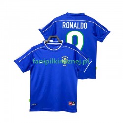 Koszulka Reprezentacji Brazylii Ronaldo 9 Retro 1998 Wyjazdowa Krótkie Rękawy ,Męska