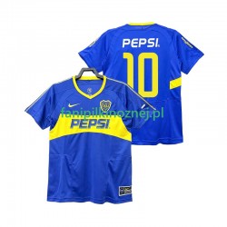 Koszulka CA Boca Juniors PEPSI 10 2003 Retro 2004 Domowa Krótkie Rękawy ,Męska
