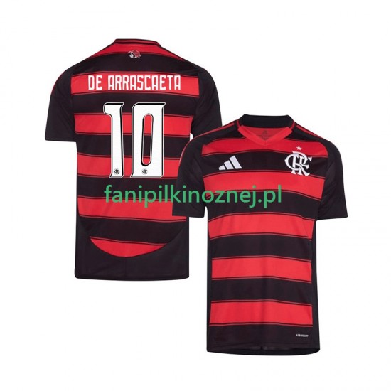 Koszulka CR Flamengo Giorgian de Arrascaeta 10 2025-2026 Domowa Krótkie Rękawy ,Męska
