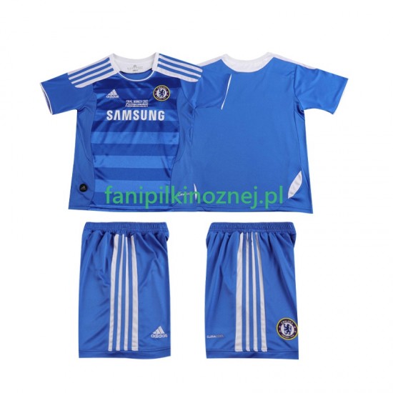 Koszulka Chelsea 2012 Retro 2011 Domowa Krótkie Rękawy ,Dziecięca