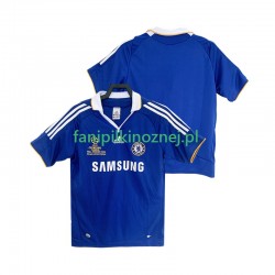Koszulka Chelsea 2007 Retro 2008 Domowa Krótkie Rękawy ,Męska