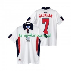 Koszulka Reprezentacji Anglii BECKHAM 7 Retro 1998 Domowa Krótkie Rękawy ,Męska