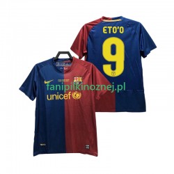 Koszulka FC Barcelona ETO O 9 Champions League 2009 Retro 2008 Domowa Krótkie Rękawy ,Męska