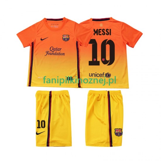 Koszulka FC Barcelona Lionel Messi 10 2012 2013 Retro Wyjazdowa Krótkie Rękawy ,Dziecięca