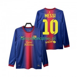 Koszulka FC Barcelona Lionel Messi 10 2012 2013 Retro Domowa Długie Rękawy ,Męska