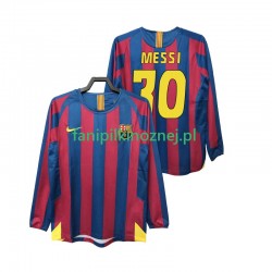 Koszulka FC Barcelona Lionel Messi 30 2005 Retro 2006 Domowa Długie Rękawy ,Męska
