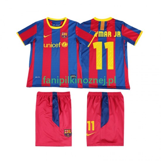 Koszulka FC Barcelona Neymar JR 11 Retro 2011 2010 Domowa Krótkie Rękawy ,Dziecięca
