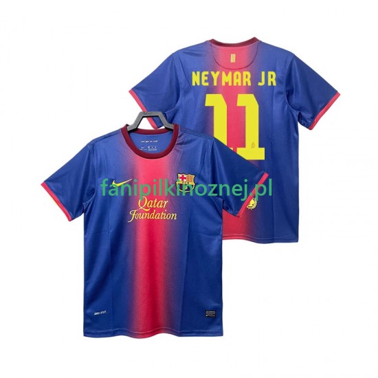 Koszulka FC Barcelona Neymar JR 11 2012 2013 Retro Domowa Krótkie Rękawy ,Męska