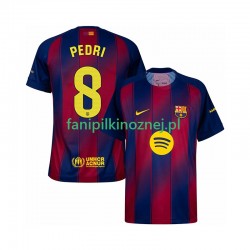 Koszulka FC Barcelona Pedri 8 2025-2026 Domowa Krótkie Rękawy ,Męska