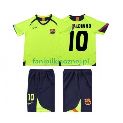 Koszulka FC Barcelona RONALDINHO 10 2005 Retro 2006 Wyjazdowa Krótkie Rękawy ,Dziecięca