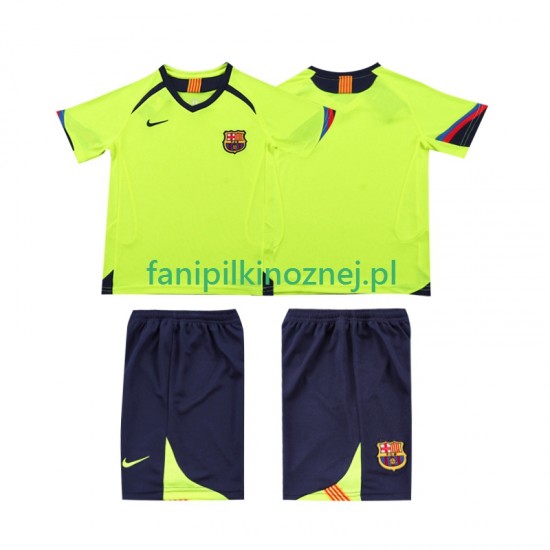 Koszulka FC Barcelona 2005 Retro 2006 Wyjazdowa Krótkie Rękawy ,Dziecięca