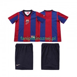 Koszulka FC Barcelona Retro 1998 1999 Domowa Krótkie Rękawy ,Dziecięca