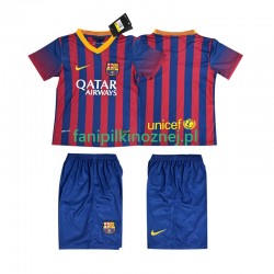 Koszulka FC Barcelona 2013 2014 Retro Domowa Krótkie Rękawy ,Dziecięca