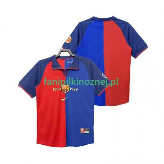 Koszulka FC Barcelona 1990 2000 Retro Domowa Krótkie Rękawy ,Męska