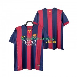 Koszulka FC Barcelona 2014 2015 Retro Domowa Krótkie Rękawy ,Męska
