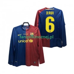 Koszulka FC Barcelona XAVI 6 Champions League 2009 Retro 2008 Domowa Długie Rękawy ,Męska