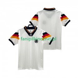 Koszulka Reprezentacji Niemiec 1992 Retro Domowa Krótkie Rękawy ,Męska