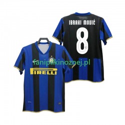 Koszulka Inter Mediolan Ibrahimovic 8 Champions League 2009 Retro 2008 Domowa Krótkie Rękawy ,Męska