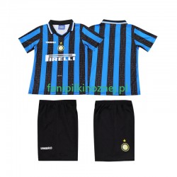 Koszulka Inter Mediolan 1997 Retro 1998 Domowa Krótkie Rękawy ,Dziecięca