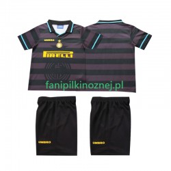 Koszulka Inter Mediolan 1997 Retro 1998 Trzeci Krótkie Rękawy ,Dziecięca