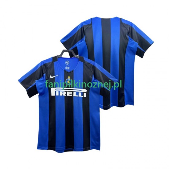 Koszulka Inter Mediolan 2005 Retro 2004 Domowa Krótkie Rękawy ,Męska