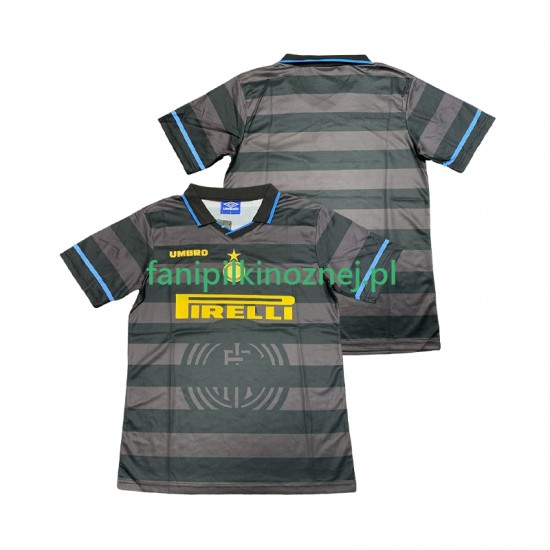 Koszulka Inter Mediolan 1997 Retro 1998 Trzeci Krótkie Rękawy ,Męska