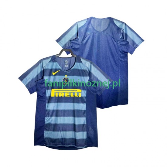 Koszulka Inter Mediolan 2005 Retro 2004 Trzeci Krótkie Rękawy ,Męska