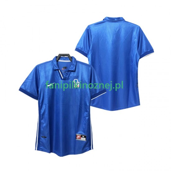 Koszulka Reprezentacji Włoch Retro 1998 Domowa Krótkie Rękawy ,Męska