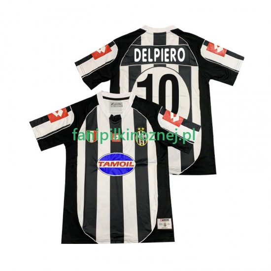 Koszulka Juventus DEL PIERO 10 2003 Retro 2002 Domowa Krótkie Rękawy ,Męska