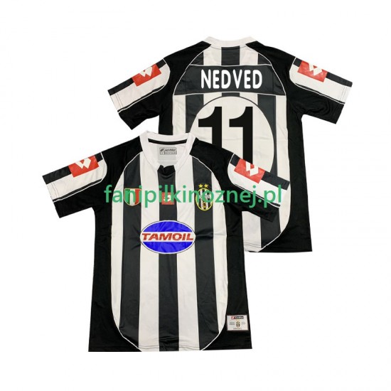 Koszulka Juventus NEDVED 11 2003 Retro 2002 Domowa Krótkie Rękawy ,Męska