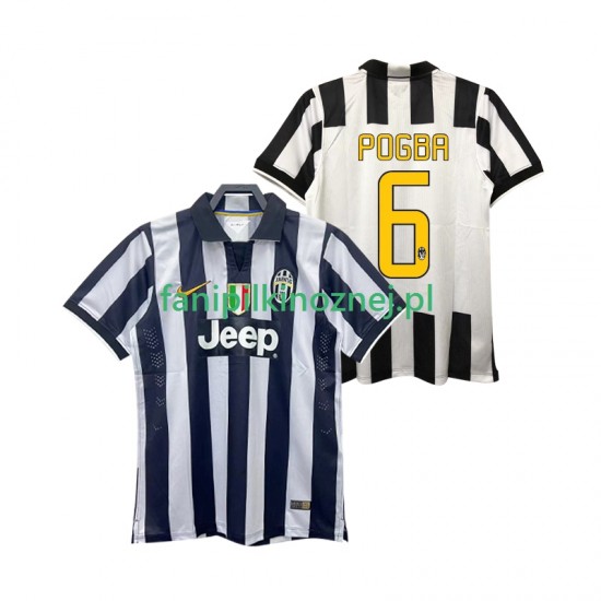 Koszulka Juventus Pogba 6 2014 2015 Retro Domowa Krótkie Rękawy ,Męska