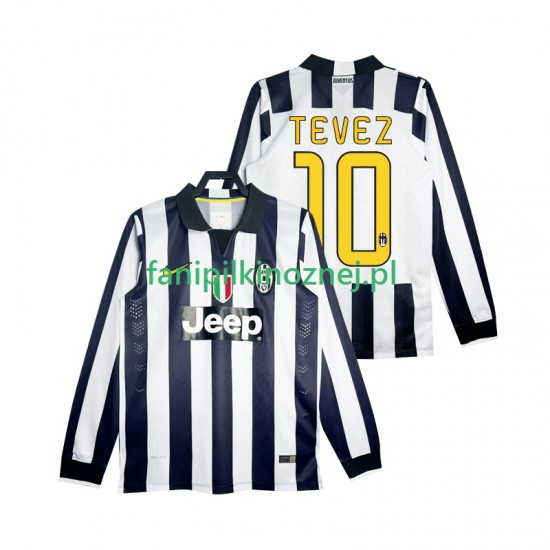 Koszulka Juventus TEVEZ 10 2014 2015 Retro Domowa Długie Rękawy ,Męska