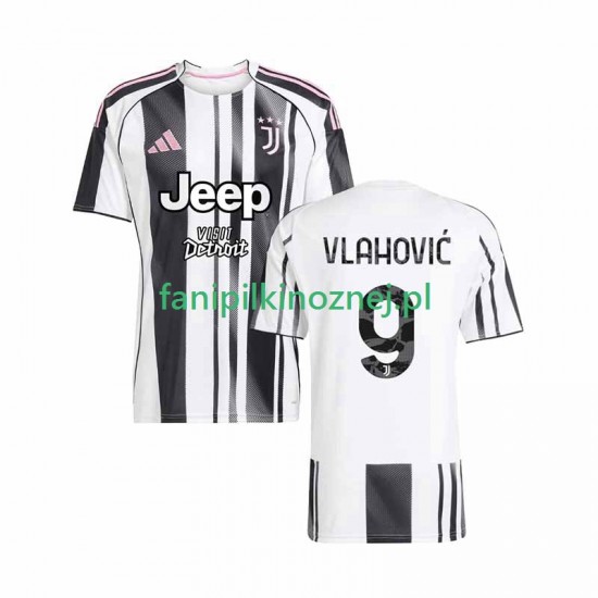 Koszulka Juventus Vlahovic 9 2025-2026 Domowa Krótkie Rękawy ,Męska
