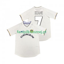 Koszulka Leeds United KEANE 7 2000 2001 Retro Domowa Krótkie Rękawy ,Męska