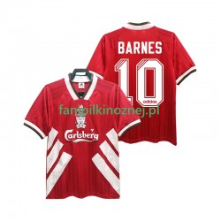 Koszulka Liverpool BARNES 10 1993 1995 Retro Domowa Krótkie Rękawy ,Męska